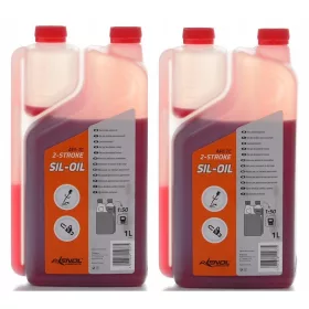    МАСЛО за смес от двутактови двигатели на триони 2x1L