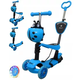  Триколесен скутер R-Sport H3, син