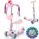  Триколесен скутер MG-12H Pink, Grey