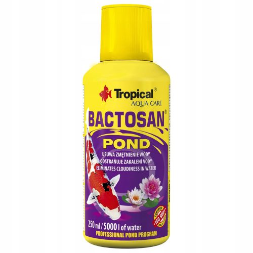  Препарат за избистряне на вода Tropical Bactosan Pond 250 мл
