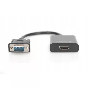    DIGITUS D-Sub (VGA) кабел VGA - HDMI конвертор 0 м