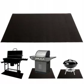   ПРЕДПАЗНА ПОДЛОЖКА ЗА СКАРА 120x80cm BBQ LARGE ПРЕДПАЗВА ПОДЛОЖКАТА ЗА СКАРА