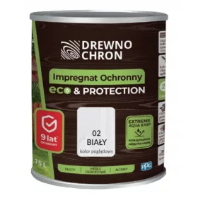    Препарат за дърво Impregnat Eco&Protect бял 4.5л