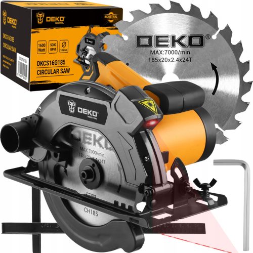  Циркуляр Deko 1600 W 20 мм