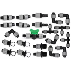    Комплект съединители за капкова лента Rolmarket ATK22 22 бр.