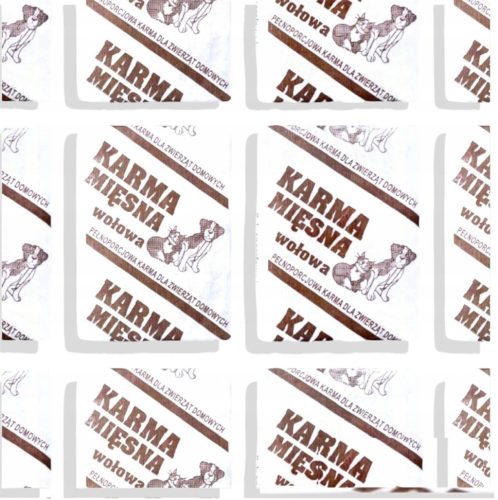  10кг Замразено месо за кучета BEEF Classic 100% барф храна
