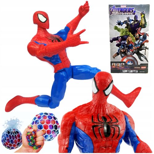  Действаща фигурка Spider-Man Играчка Звук 30 см Avengers Подвижни крайници + Безплатно
