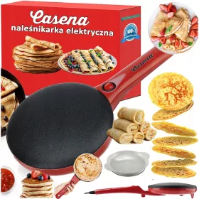    Casema 5903919674599 уред за палачинки 650 W червен