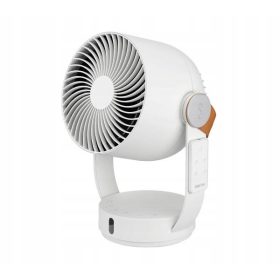   вентилатор на апартамента - Вентилатор за маса Stadler Form LEO бял