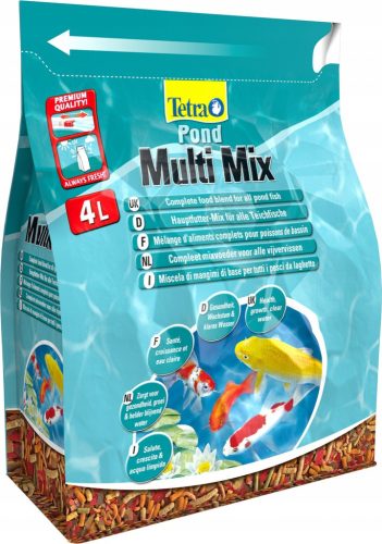  Храна за езерни риби Tetra Pond MultiMix 4л