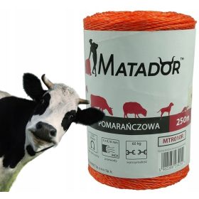   Електрическо въже, плетено овчарско влакно, 250м