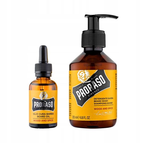  Комплект шампоан за брада PRORASO Wood Spice