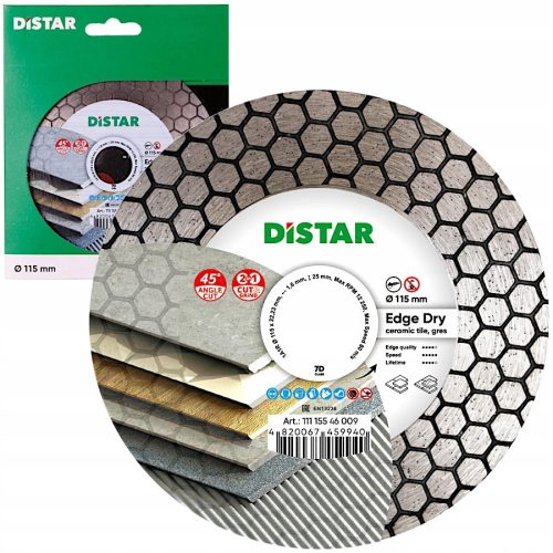 Диамантен диск Distar 11115546009 115x22.23 mm