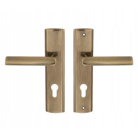   Metal-Bud Дълга външна дръжка, планка с отвор за вложка