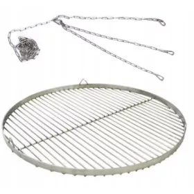   Калъфи за грил - Решетка за грил ИНОКС 70см С ВЕРИГА