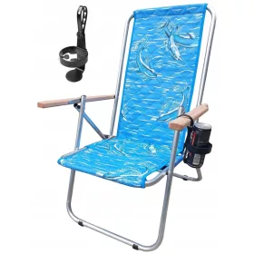   Градински стол - Полски метален шезлонг