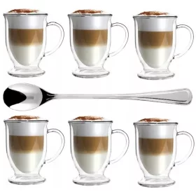   Коктейлна чаша - Чаши за лате Vialli Design 250 мл 6 бр.