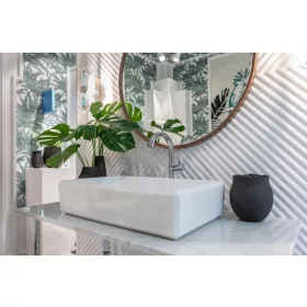   Декорна лента Orac 250 x 18, дължина 200 см, бяла