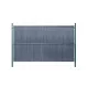Покривало за оградни пана 153 х 250 графит