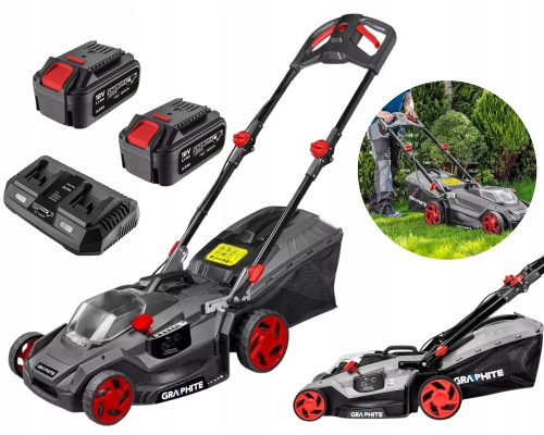  Graphite 40 см акумулаторна косачка + Li-Ion Graphite батерия 18 V 4 Ah