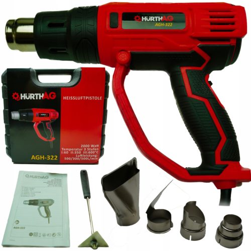  HurthAG 2000 W 230 V 600 °C топлинен пистолет