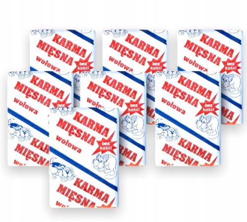  ЗАМРАЗЕНО МЕСО за кучета ПРЕМИУМ телешко 10кг BARF