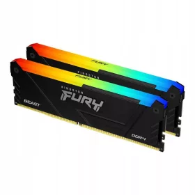    Памет KINGSTON DDR4 32GB (1x32GB) 3600Mhz CL18 Fury Beast Black