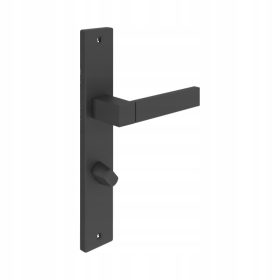   Вътрешна дръжка Gamar, дълга, квадратна планка, планка с ключалка за тоалетна, планка с отвор за ключ, планка с отвор за вложка