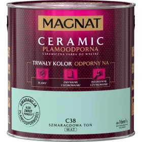   Керамична боя за стена Magnat 5 л C38 Emerald Toń мат