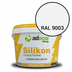   Adexbud Facade Perfekt външна силиконова боя, 10 л, бяла