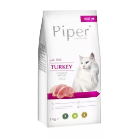    Piper суха храна за котки с пуешко 3 кг