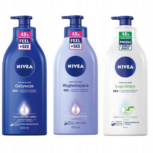  Nivea 625 ml лосион за тяло с алое