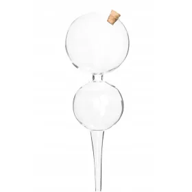    ТОПКА ЗА НАПОЯВАНЕ на цветни растения, СТЪКЛО, 400 мл