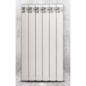   Алуминиев радиатор Faral Alba 1276 W бял 560 x 880 x 95 mm - странична връзка