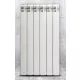 Алуминиев радиатор Faral Alba 1276 W бял 560 x 880 x 95 mm - странична връзка