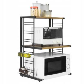    SoBuy кухненски рафт за микровълнова фурна KCR08-PF