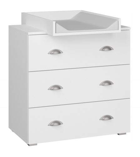  Скрин Bim Furniture Mia 80 x 72 x 90 см бял мат