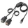  Digitus конвертор/адаптер USB 2.0 към 2x RS232 (DB9) с USB AM/F кабел, дължина 1.5 м