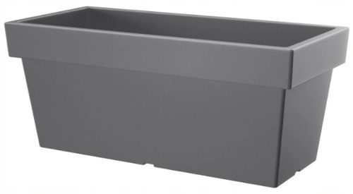  Prosperplast саксия 79,2 cm x 35,2 x 33,4 cm пластмасови нюанси на сиво и сребро