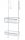 Рафт за баня - Mondex HTWM9915 Етажерка за баня 22x10x53 см