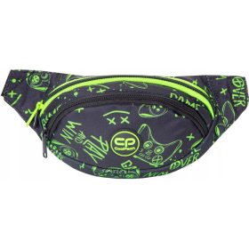    Детска чанта CoolPack черна, нюанси на зелено