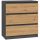  Скрин TopEshop Malwa 70 x 40 x 75 см антрацит мат