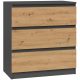  Скрин TopEshop Malwa 70 x 40 x 75 см антрацит мат