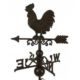    Ветропоказател с петел на покрива
