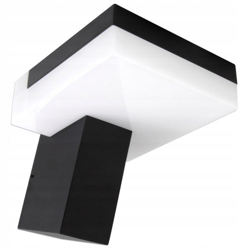  Masterled черна градинска стенна лампа с интегриран 7,5 W LED източник
