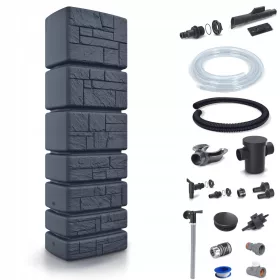    Резервоар за дъждовна вода 350 л 180 х 38,3 см