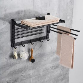 Закачалка с подвижно рамо черна