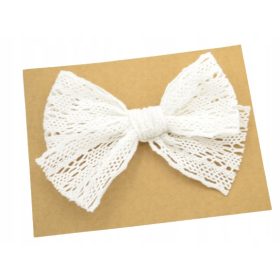  Бели копчета за ръкавели Fairy Bows