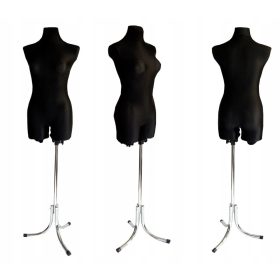   Универсален черен дамски манекен