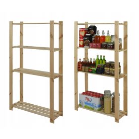    Дървен рафт за склад Wamar 150 x 80 x 28 см макс. 40 кг на рафт